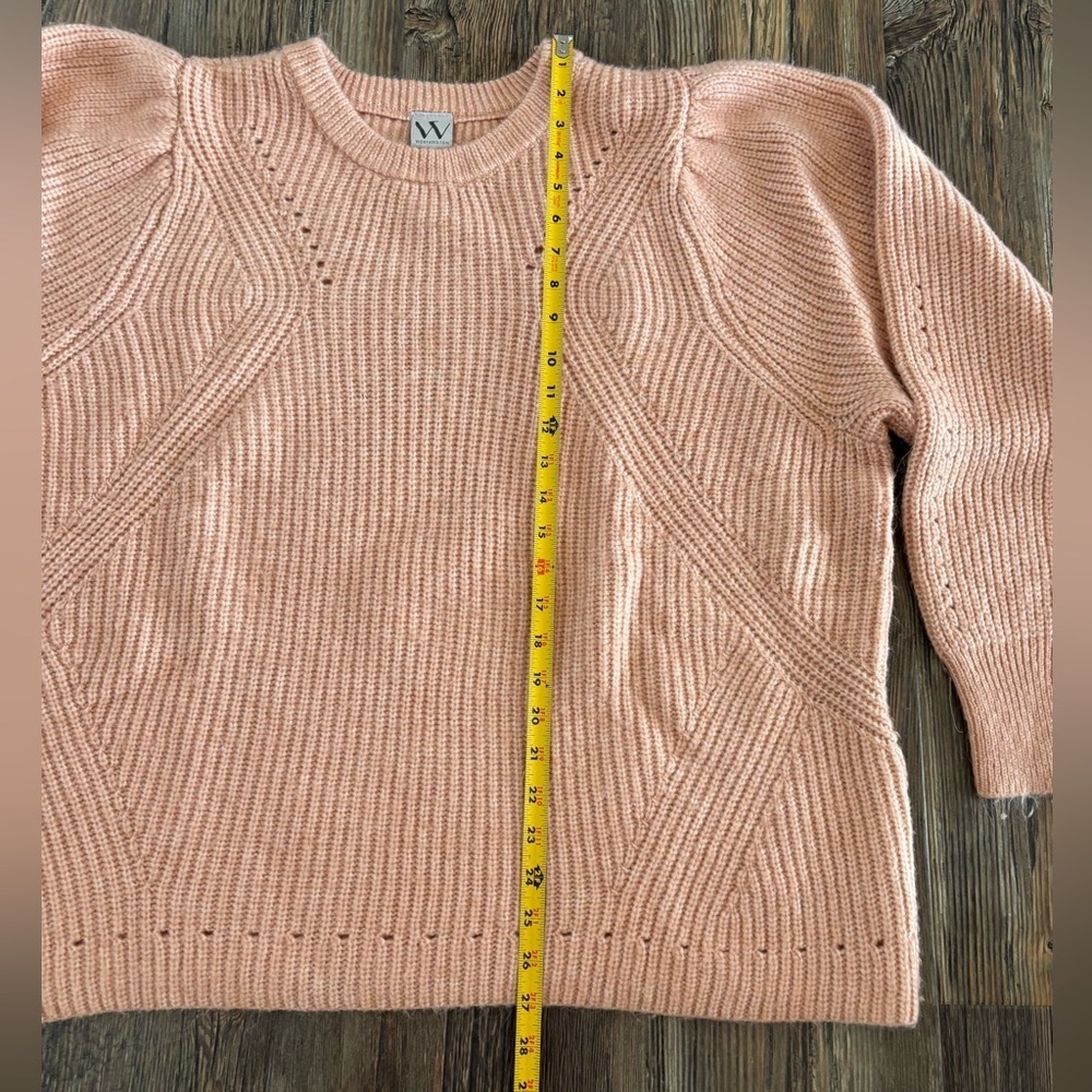 Worthington Pullover Knit Sweater Womens 3X Peach Soft Cozy - Picture 7 of 7